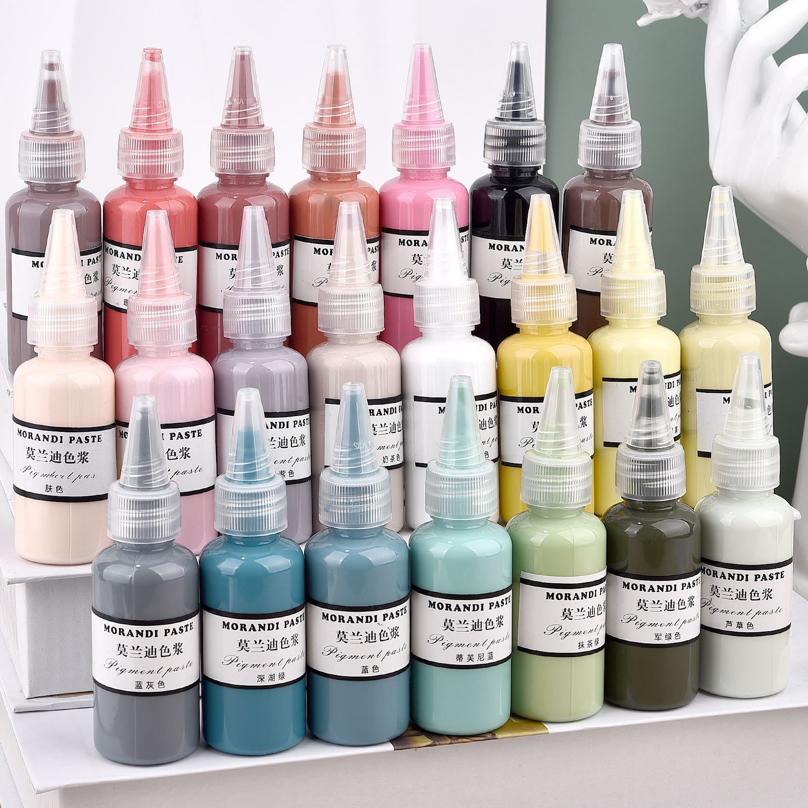 Resin Dye Alcohol - Morandi Renkler Sıvı Reçine Pigmentler Epoksi