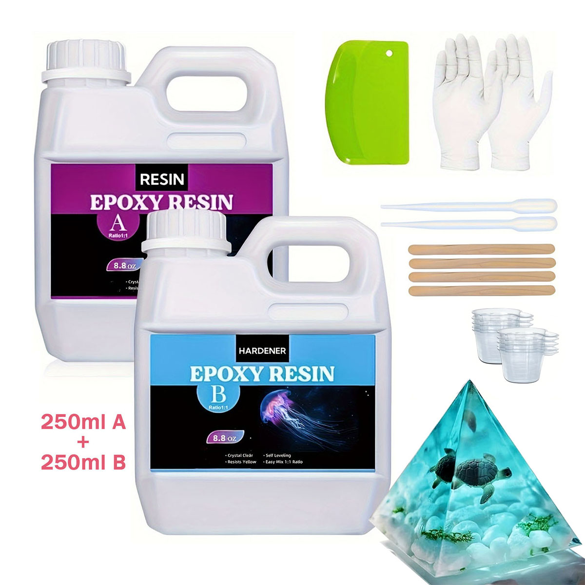 125ml/250ml Kristal Berraklığı - Resin Jewelry Kit incelemesi ve fiyatı