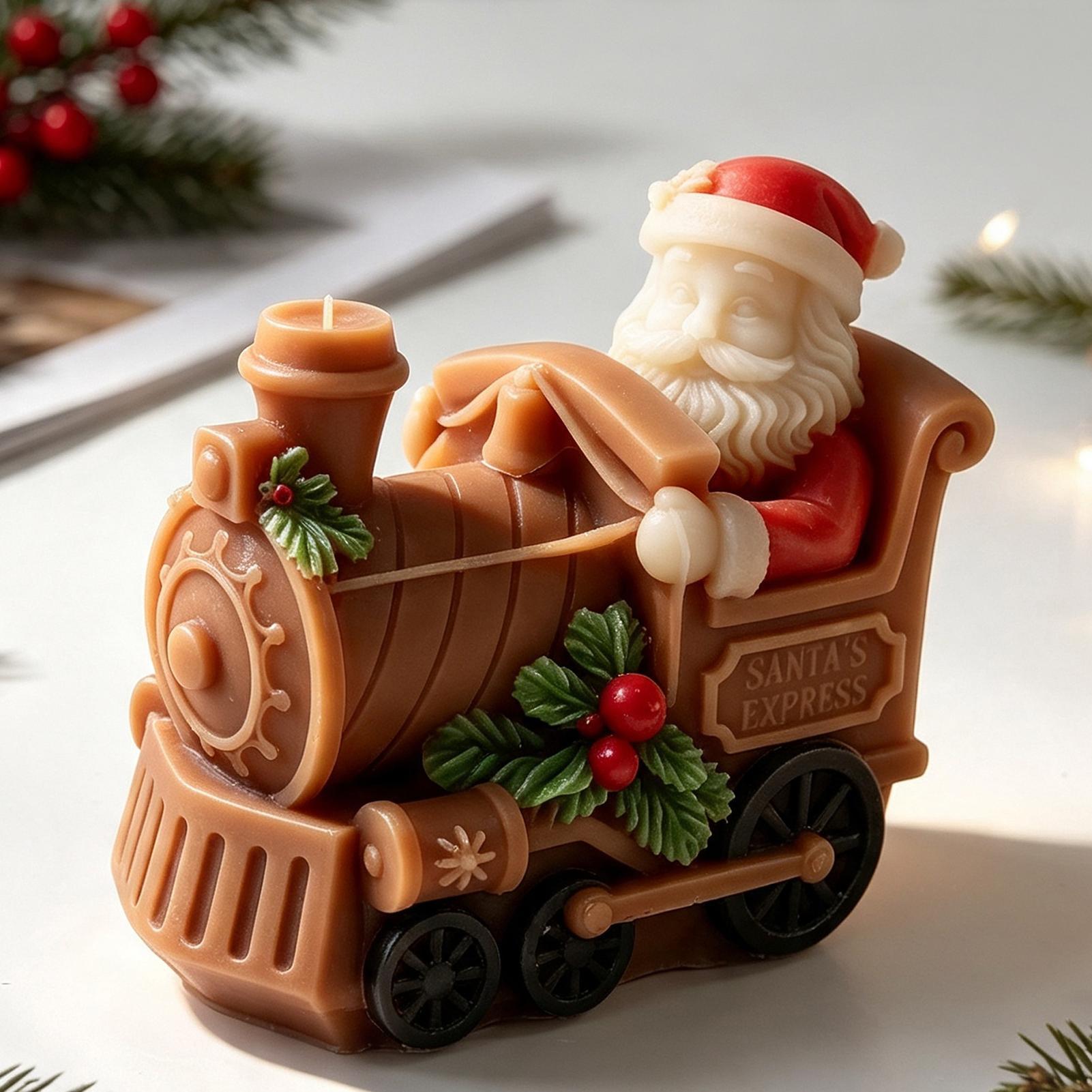 Noel Mum Kalıbı Tren Şeklinde  - Resin Craft For Beginners incelemesi ve fiyatı