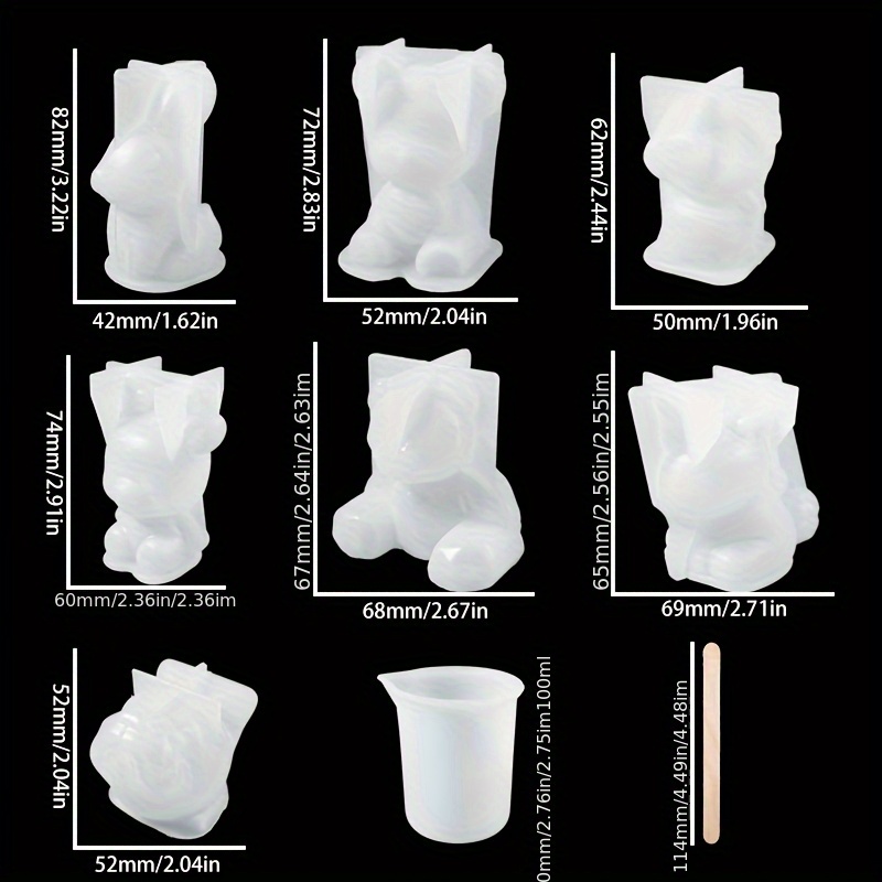 19 Parça Reçine Kalıp Seti, Re - Resin Jewelry Kit incelemesi ve fiyatı